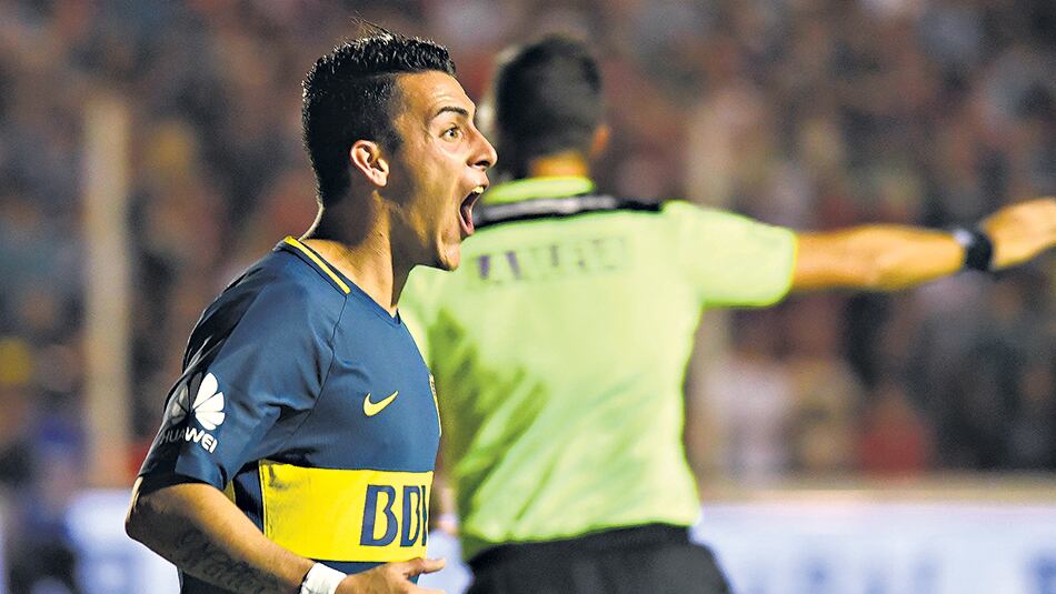 Pavón abrió la cuenta en el arranque de la segunda parte.