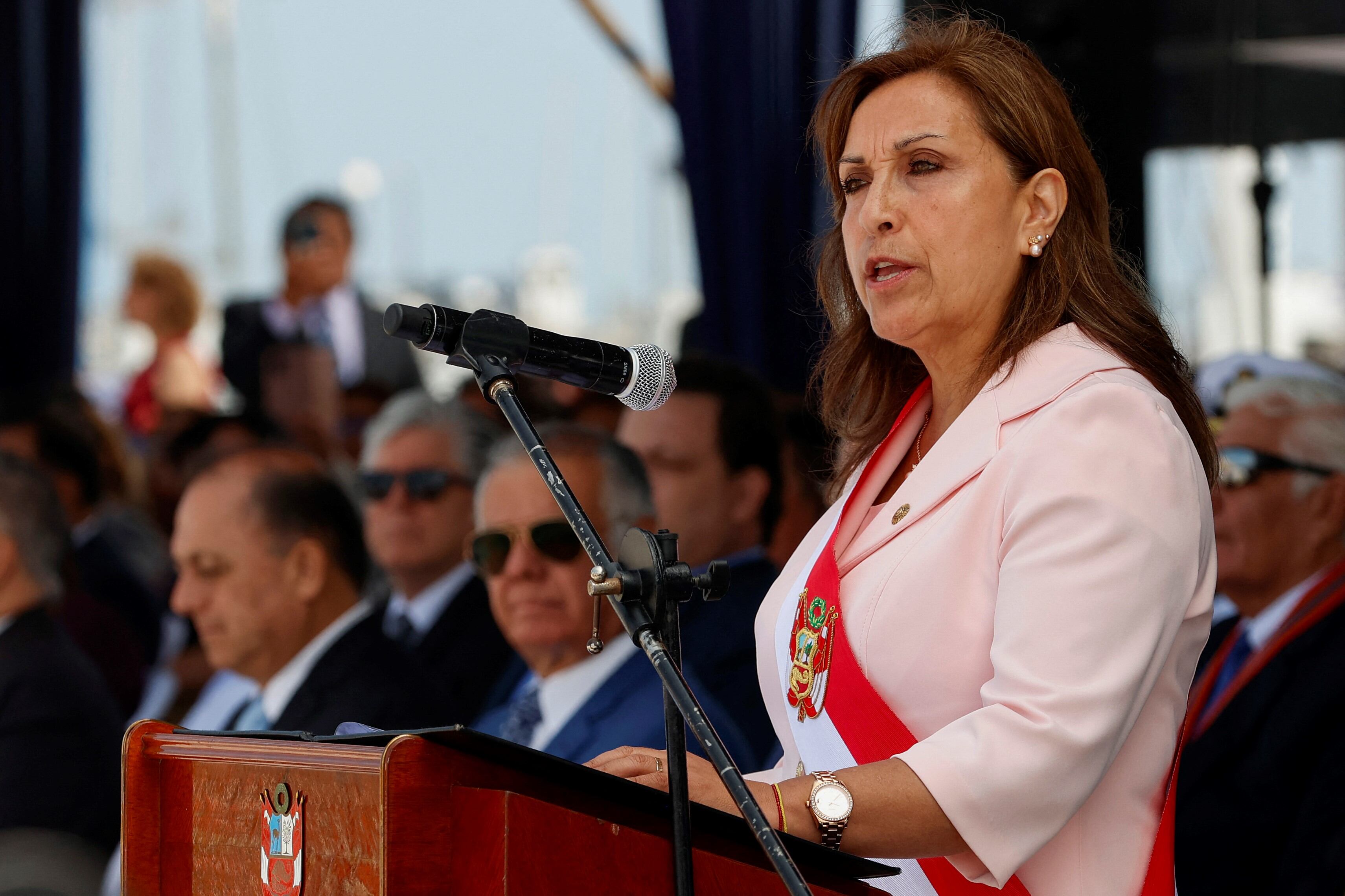 La mandataria reiteró sus condolencias a las familias de las víctima fallecidas en las protestas (Foto: AFP).