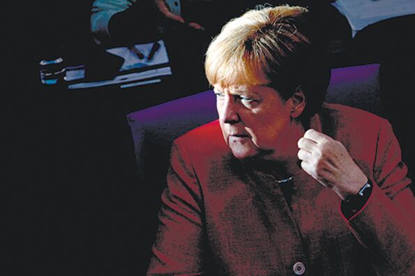 “Yo fijo las pautas de la política y asumo la responsabilidad por ellas”, dijo la canciller Merkel.