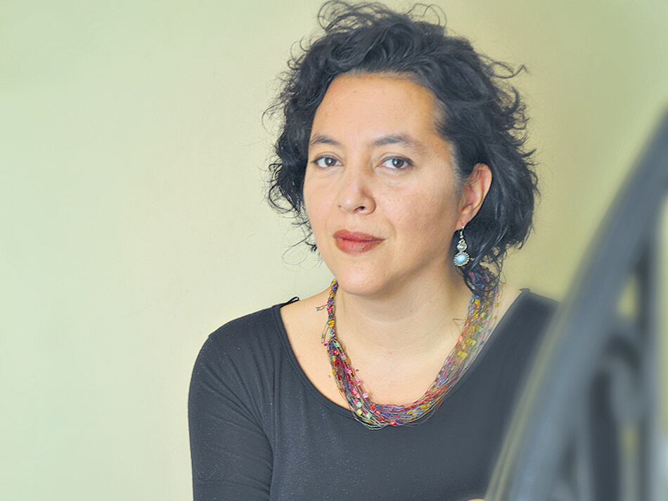 María Laura Vásquez, directora del documental.