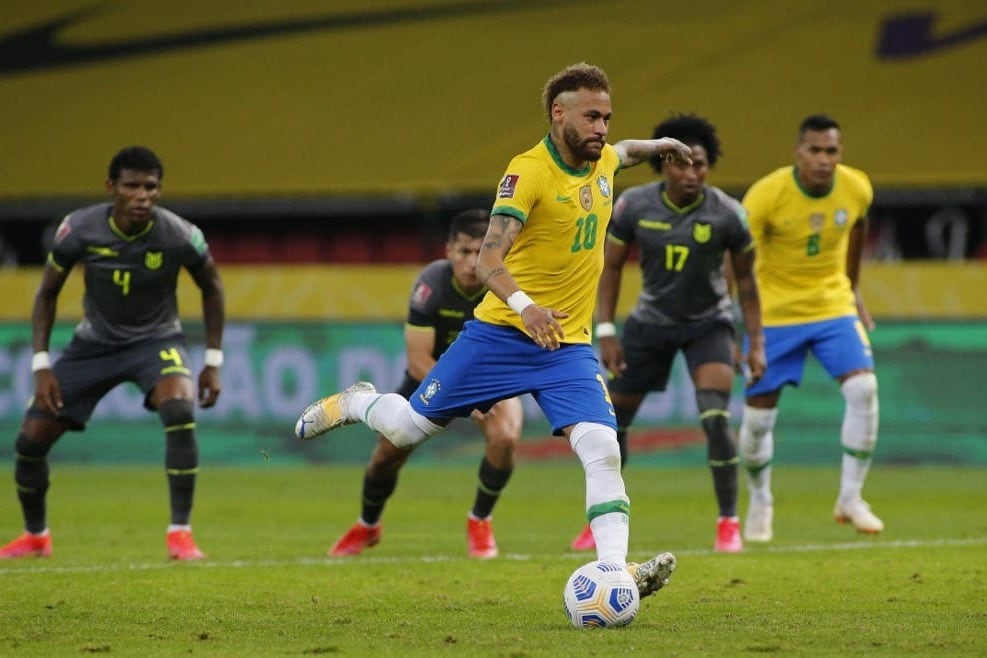 En las Eliminatorias del pasado 4 de junio, Brasil venció 2-0 a Ecuador