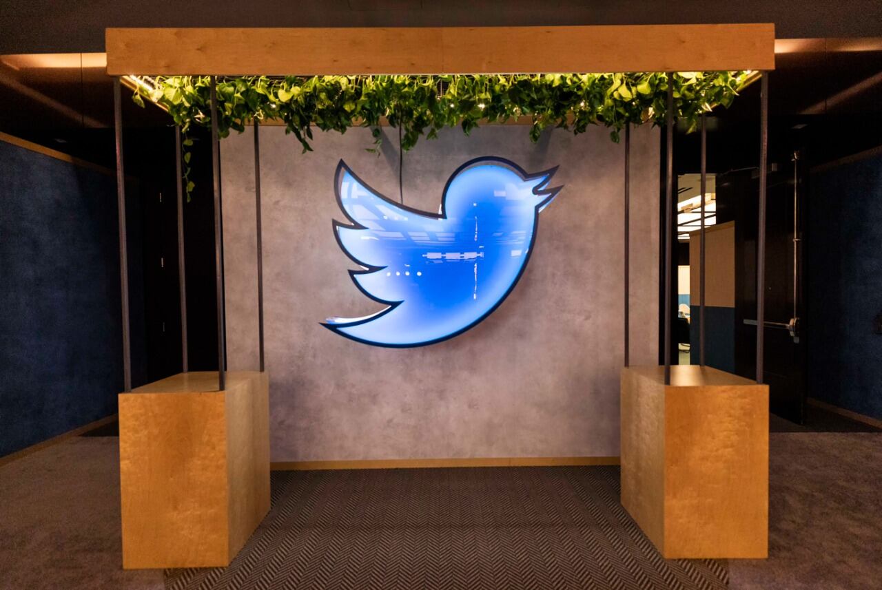 Oficinas de Twitter en San Francisco. Imagen: AFP