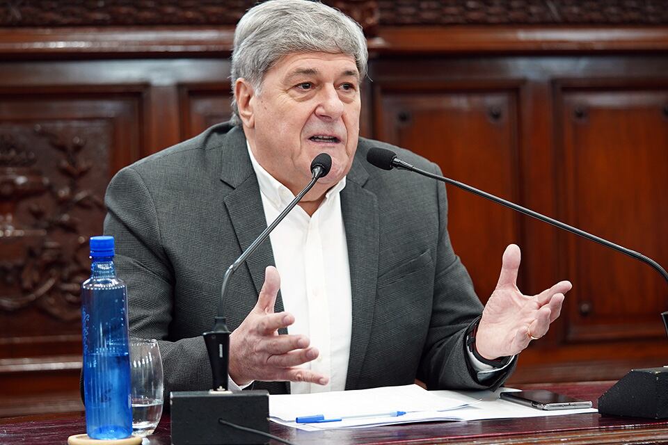 Luis Rubeo, presidente de la Comisión de Seguimiento de Vicentin.