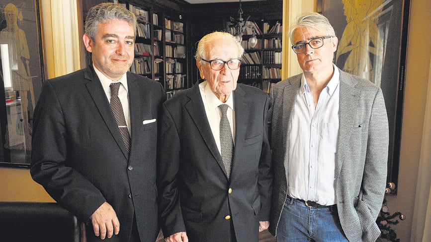 Eric (h), Alfredo Eric Calcagno y Alfredo (h) escribieron en forma conjunta un interesante manual acerca del funcionamiento del Estado.