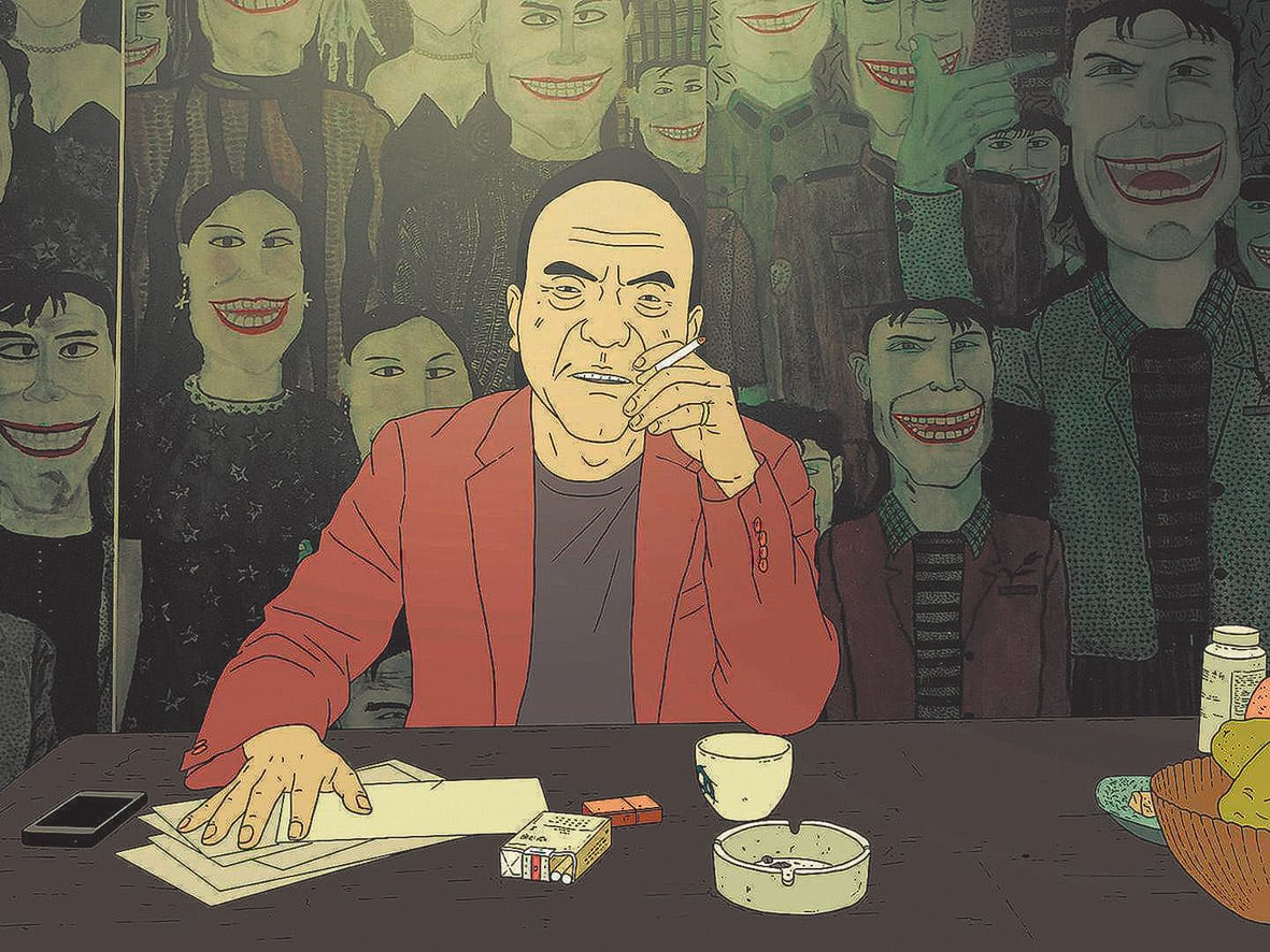 Have a Nice Day, del chino Liu Jian, tiene una fuerte impronta pop y varios cruces con lo real.