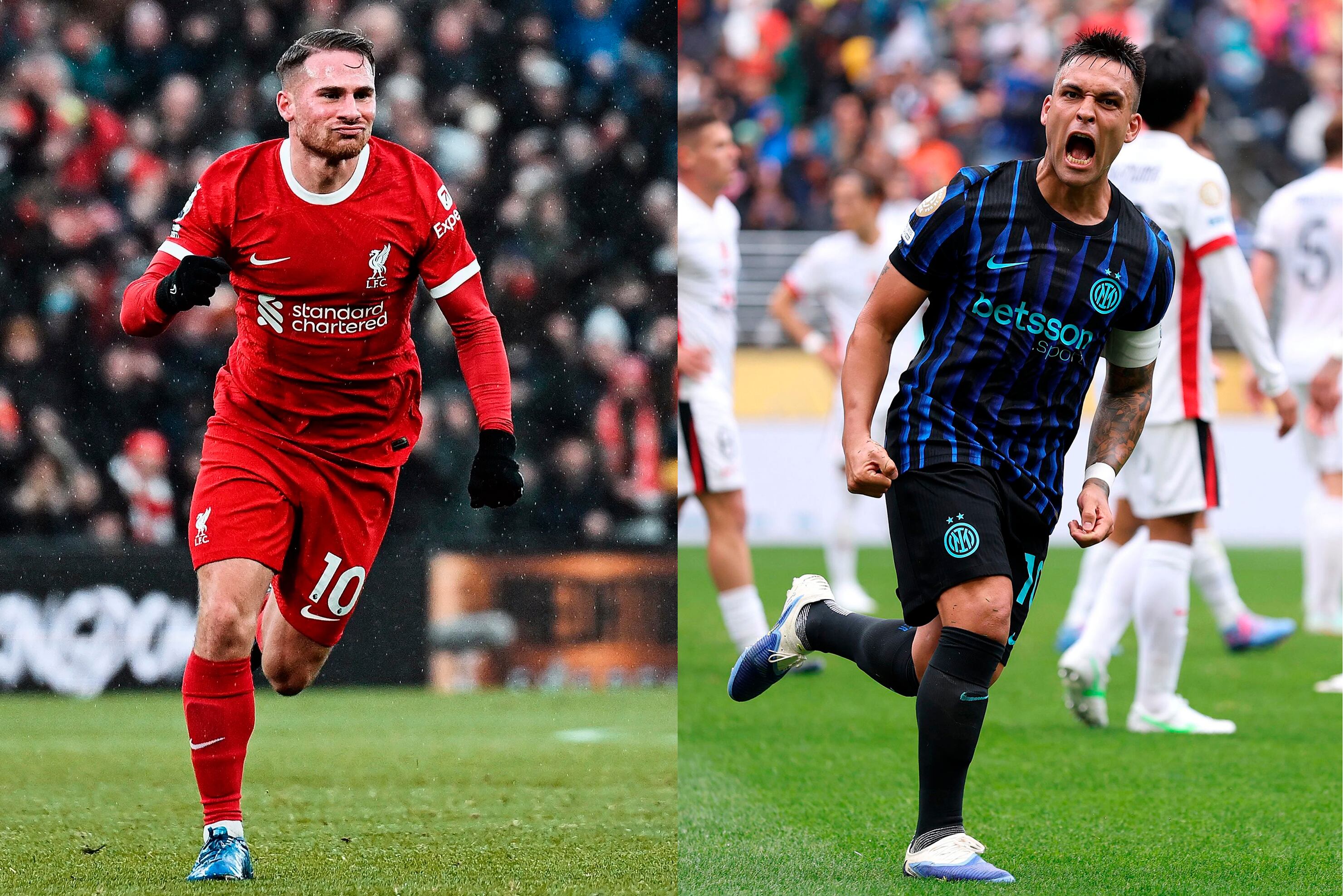 Alexis Mac Allister y Lautaro Martínez, candidatos al Balón de Oro.