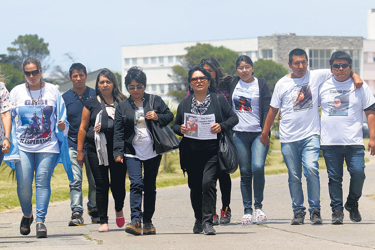 Siete de las familias afectadas son querellantes en la causa abierta en Caleta Olivia.