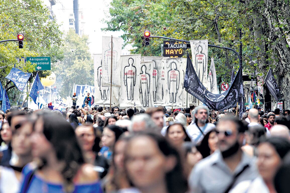 Como cada año, los trabajadores de la cultura estarán presentes en la marcha a Plaza de Mayo.