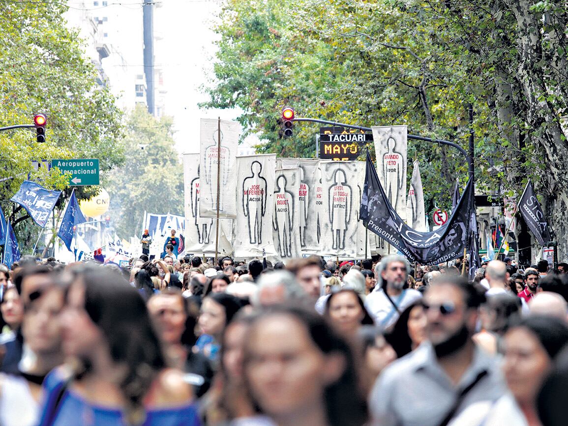 Como cada año, los trabajadores de la cultura estarán presentes en la marcha a Plaza de Mayo.