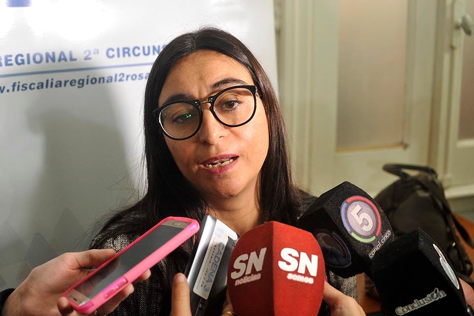 La fiscal Georgina Pairola fue la encargada de la acusación