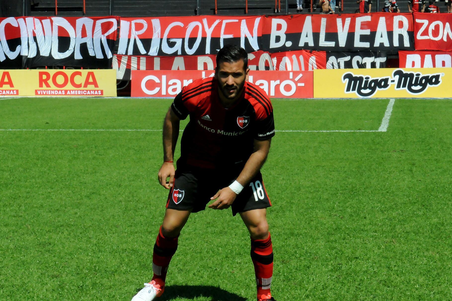Germán Voboril, uno de los que estará hoy desde el arranque para jugar frente a Estudiantes.