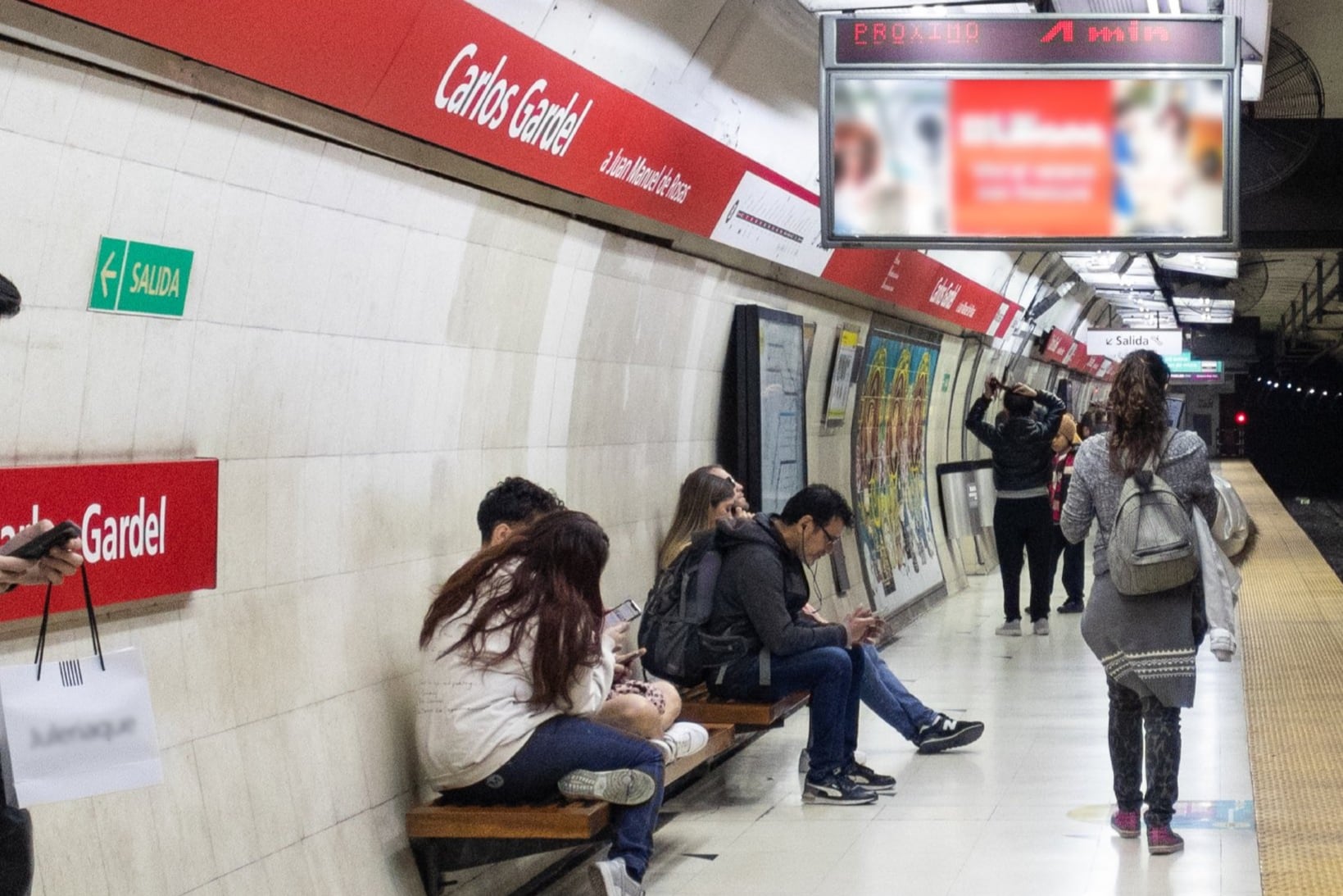 La estación Carlos Gardel de la Línea B del subte estará cerrada por obras de renovación