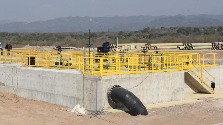 La Planta potabilizadora en La Caldera