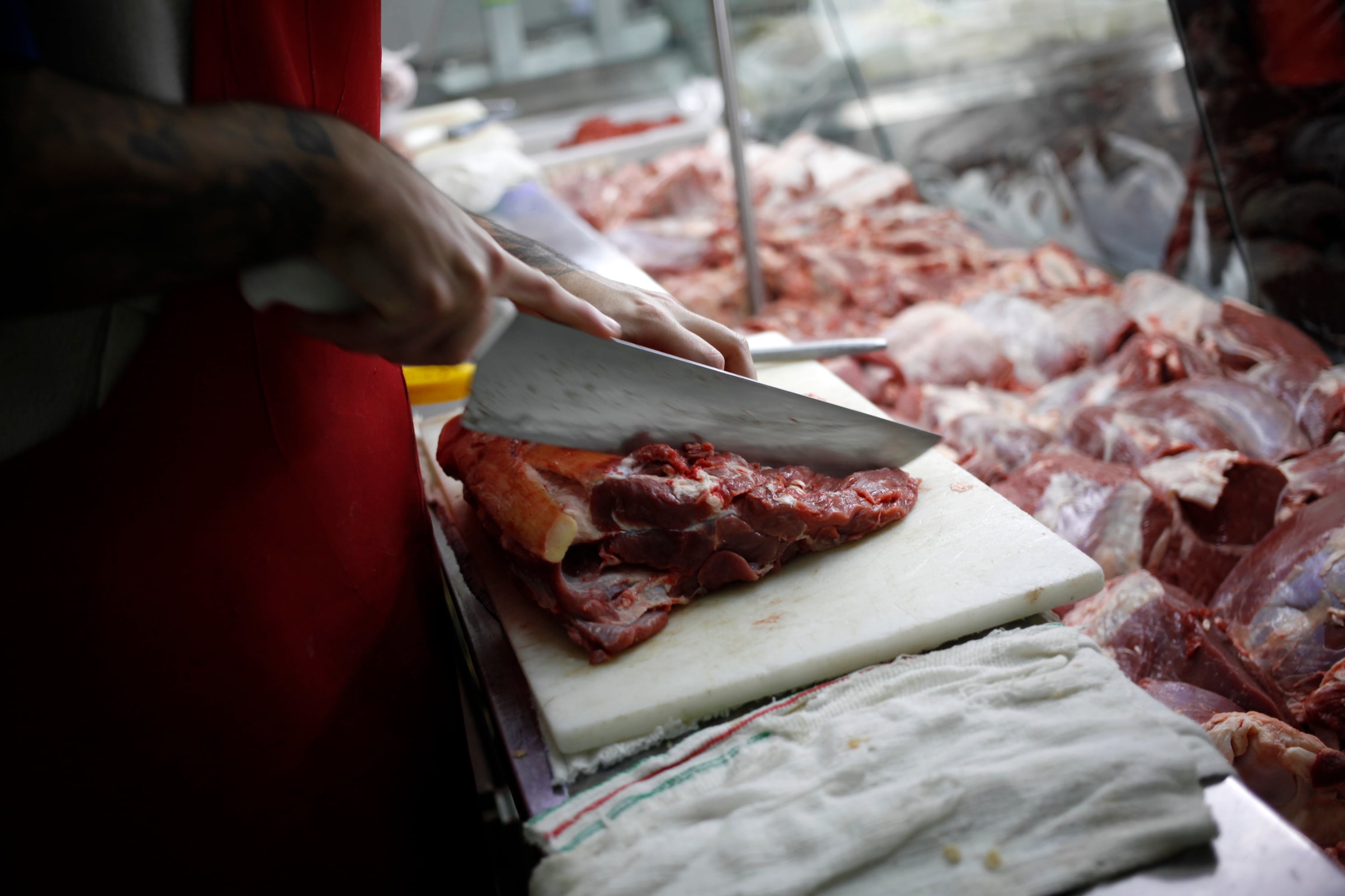 La carne registró importantes aumentos el último mes.