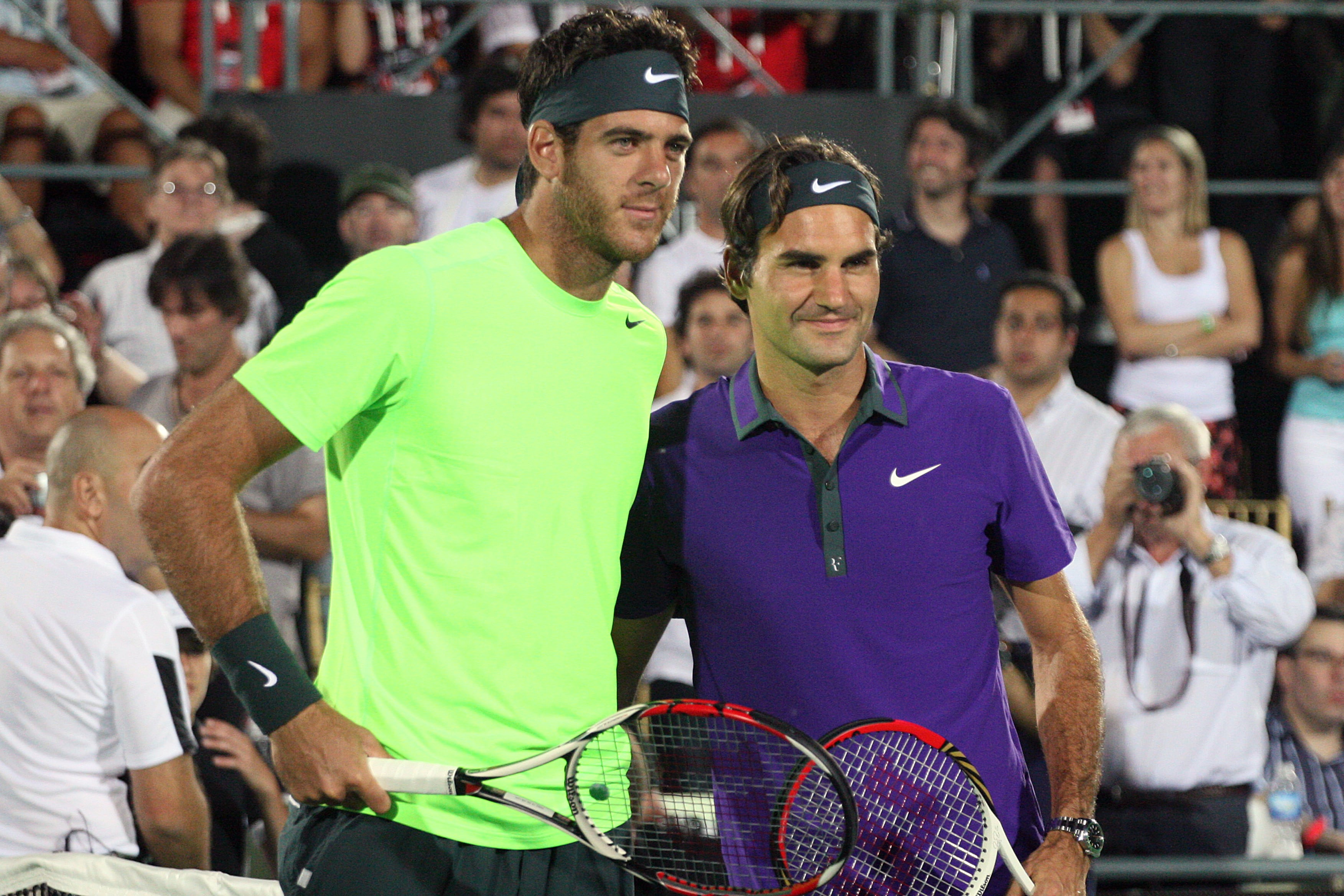 Del Potro y Federer, dos leyendas nominadas para el Salón de la Fama