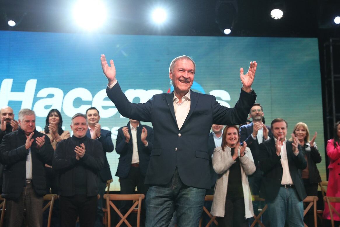 El gobernador de Córdoba y candidato de "Hacemos por Nuestro País", Juan Schiaretti.