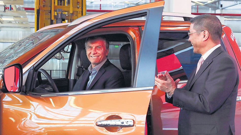 El Presidente inauguró una planta anunciada en 2015.