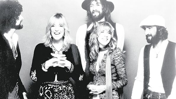 Fleetwood Mac en la época de Rumours, un disco genial grabado en medio de peleas constantes.