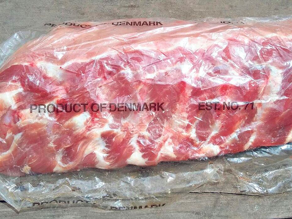 Las importaciones de cortes de carne de cerdo aumentaron más del 120 por ciento en el último año.