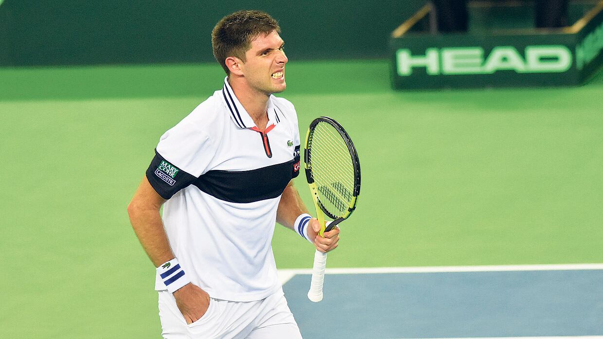 Federico Delbonis, número 69 del ranking ATP.
