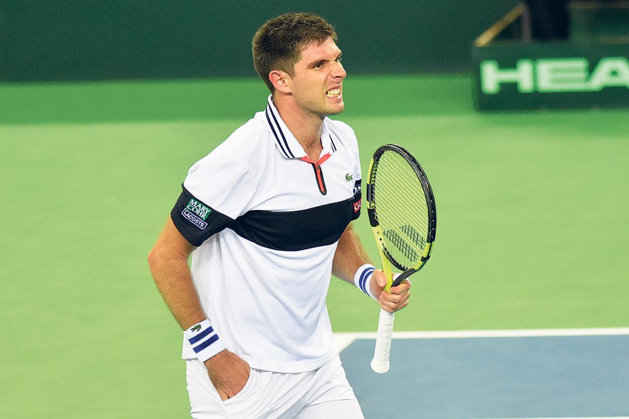 Federico Delbonis, número 69 del ranking ATP.