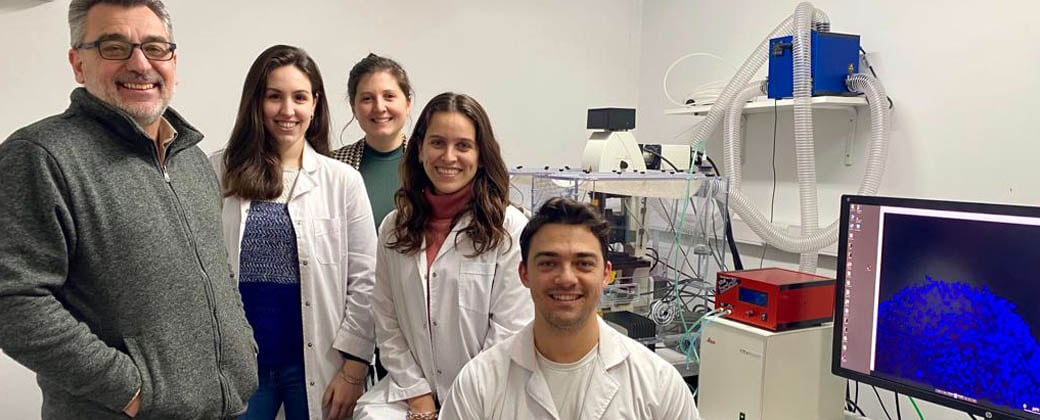 Parte del equipo del Centro de Oncología Molecular y Traslacional de la UNQ. 