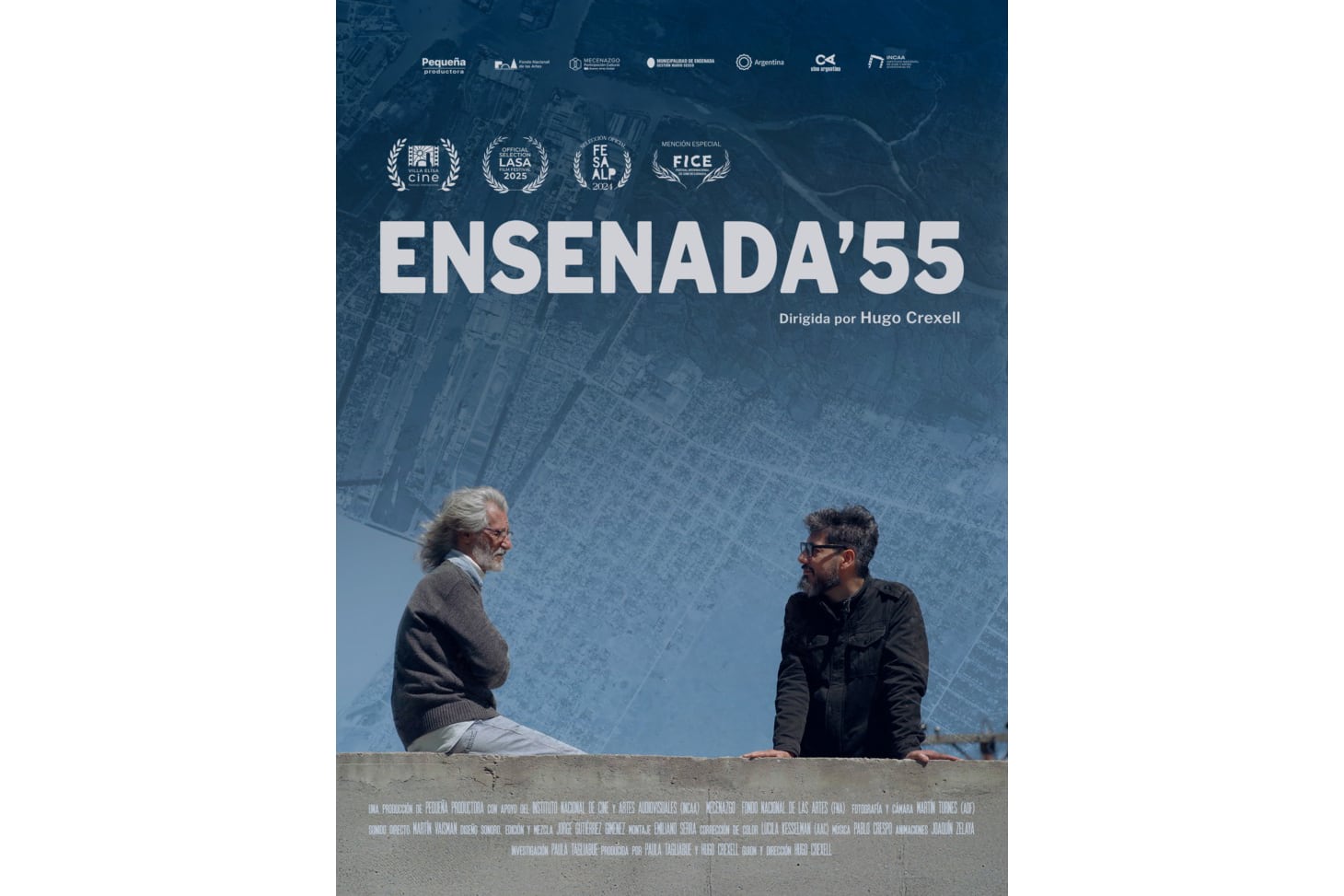 A partir de fotos, mapas y registros aéreos, se reconstruye la historia.