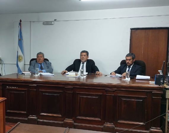 Parisi (tercero), cuando integró el tribunal que juzgó a los hermanos Castedo.