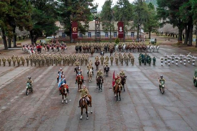 El Regimiento tuvo como primer comandante a Juan Lavalle.