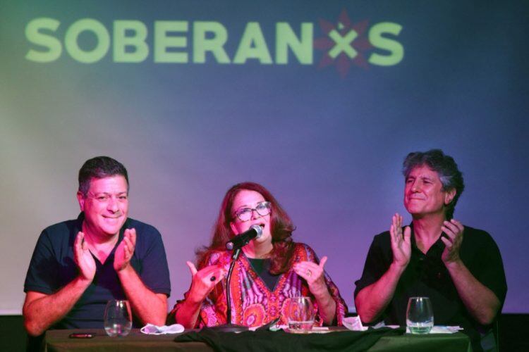 Gabriel Mariotto, Alicia Castro y Amado Boudou.
