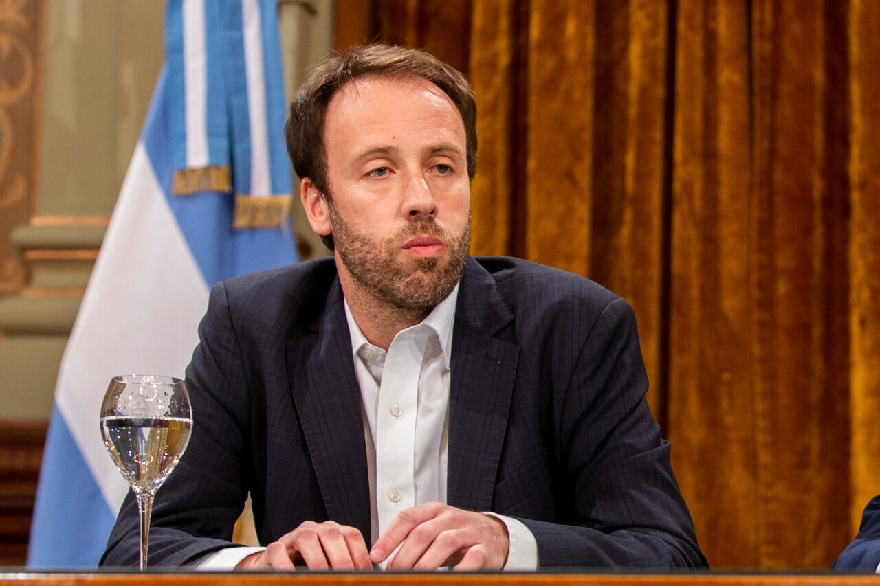 Pablo López, ministro de Hacienda y Finanzas bonaerense.