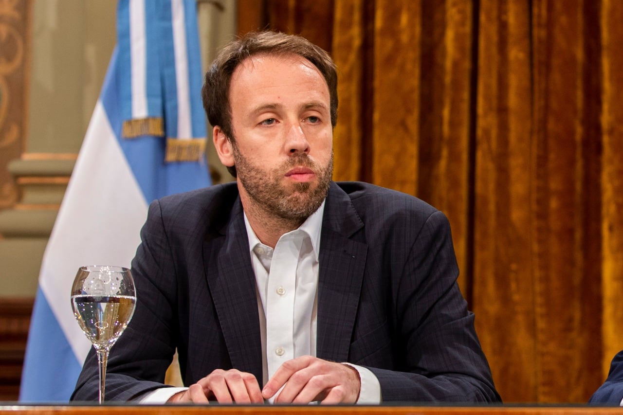 Pablo López, ministro de Hacienda y Finanzas bonaerense.