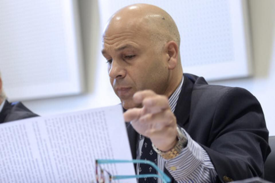 El fiscal Carlos Covani lleva adelante la acusación.