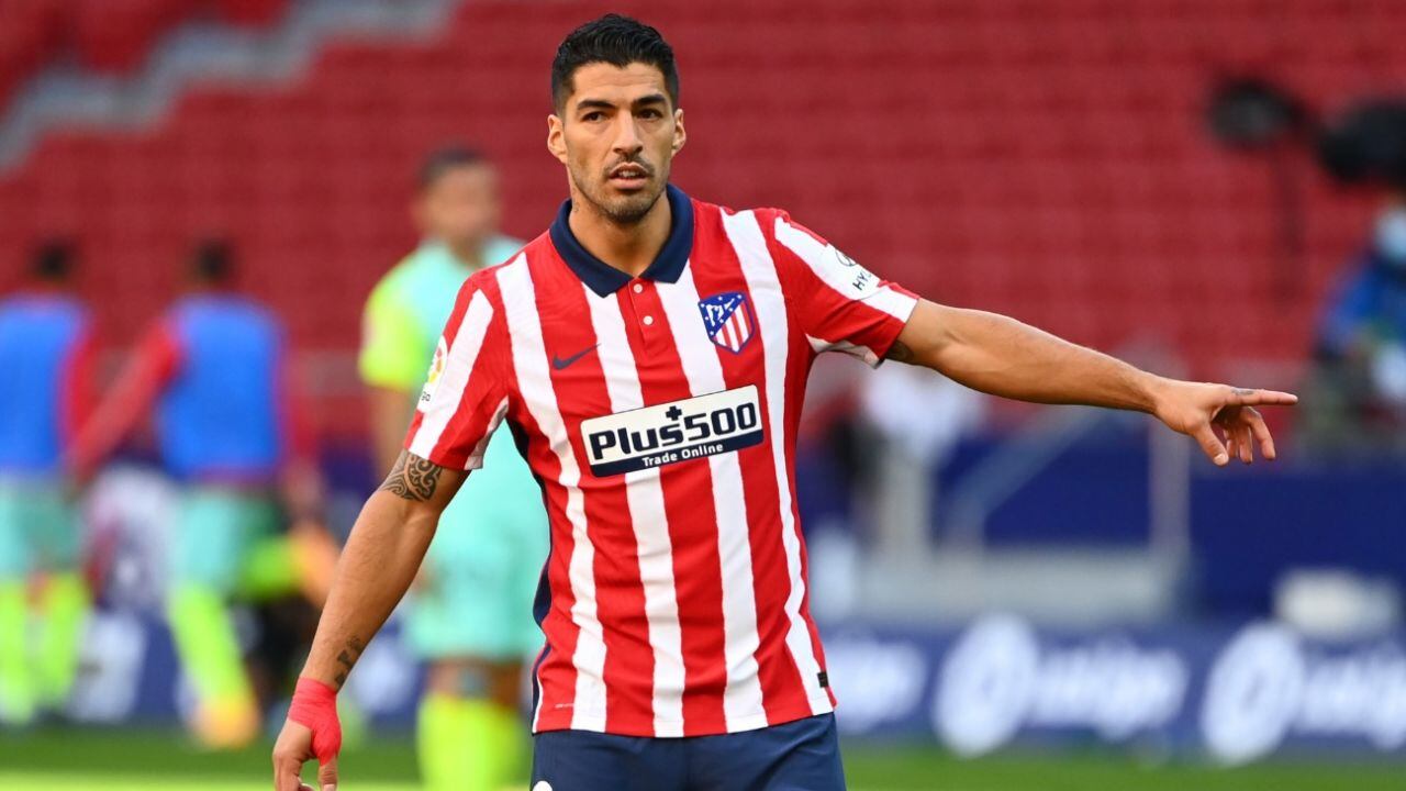 Luis Suárez, un debut a puro gol en el Atlético.