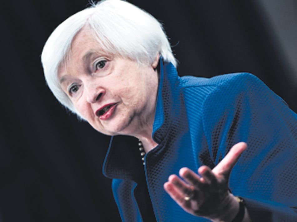 Janet Yellen, de la Reserva Federal.