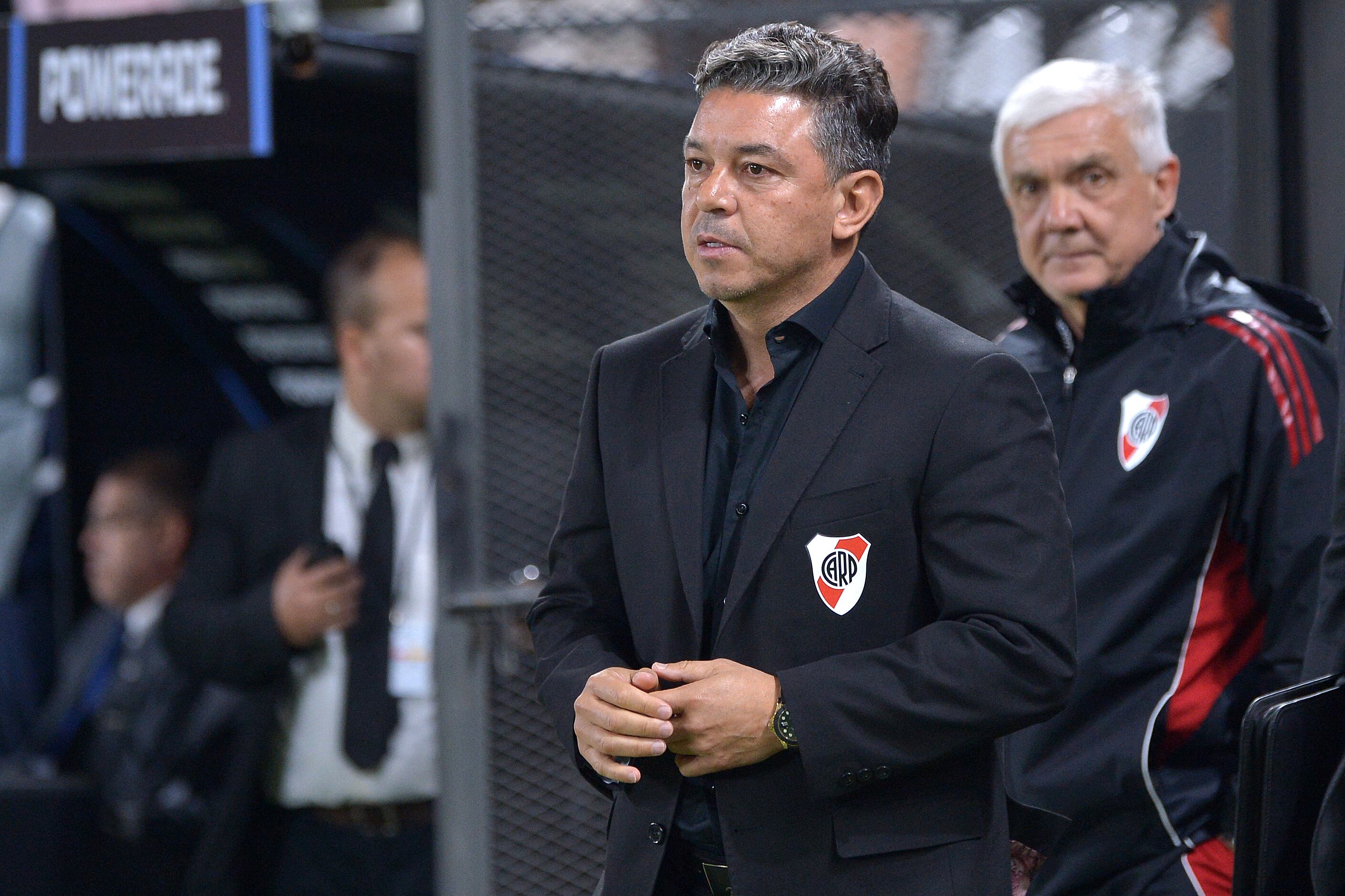 Marcelo Gallardo, entrenador riverplatense