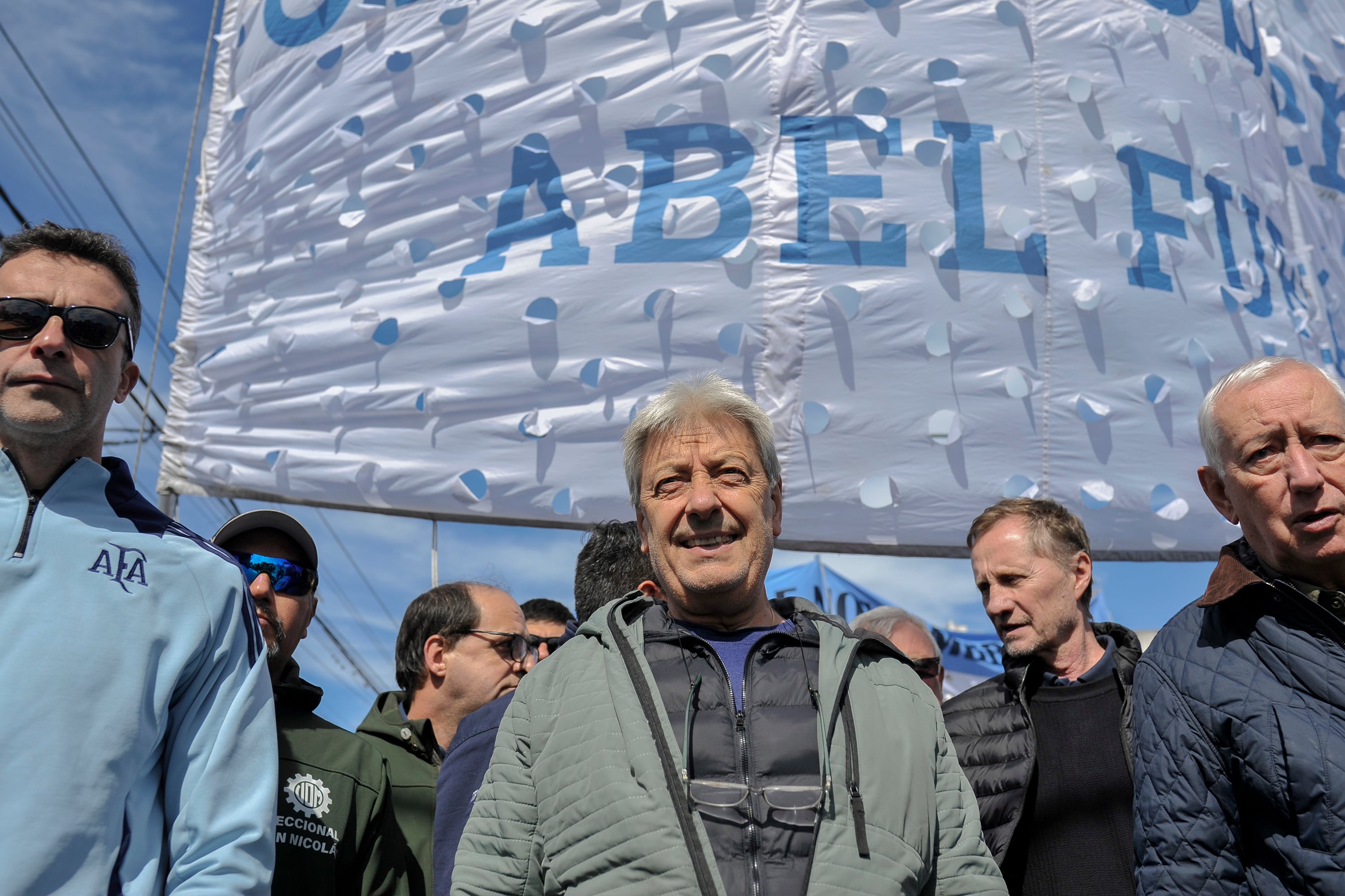 Marcha UOM en San Nicolas, Abel Furlan-04/09/2025