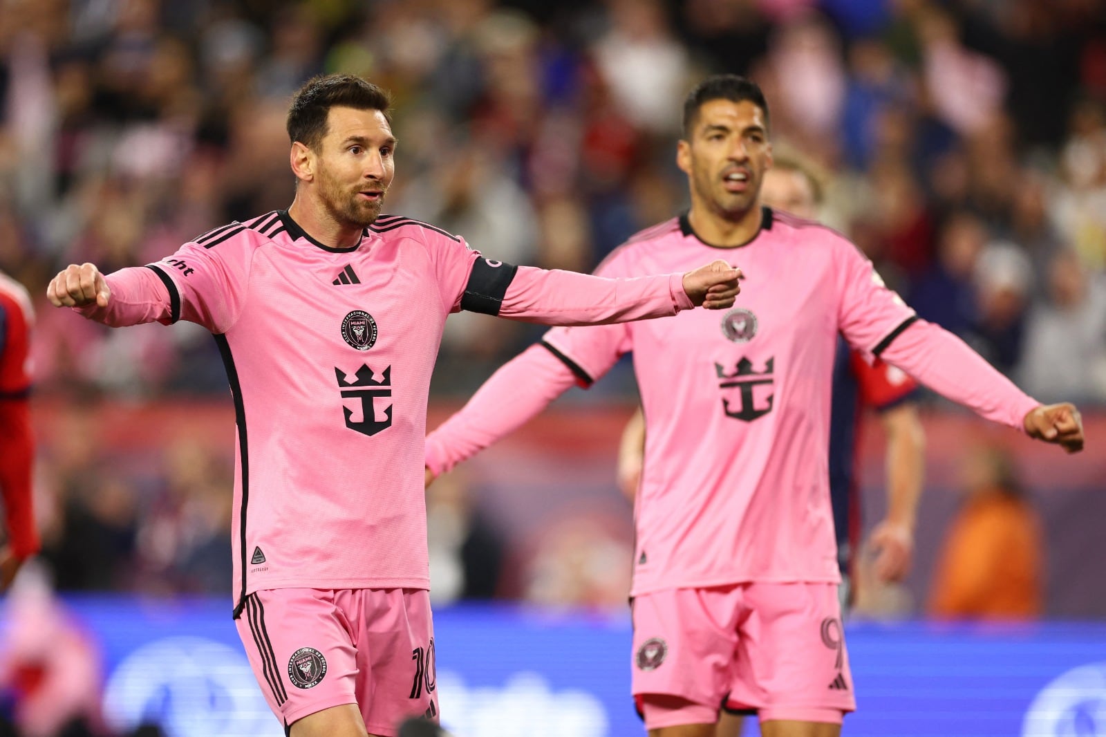 Messi festejó el sábado en la MLS