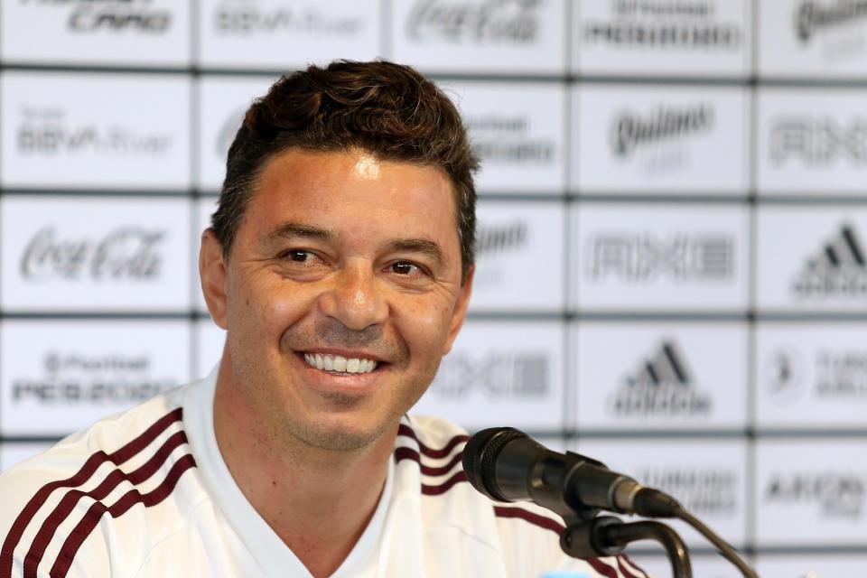 Marcelo Gallardo, DT de River.