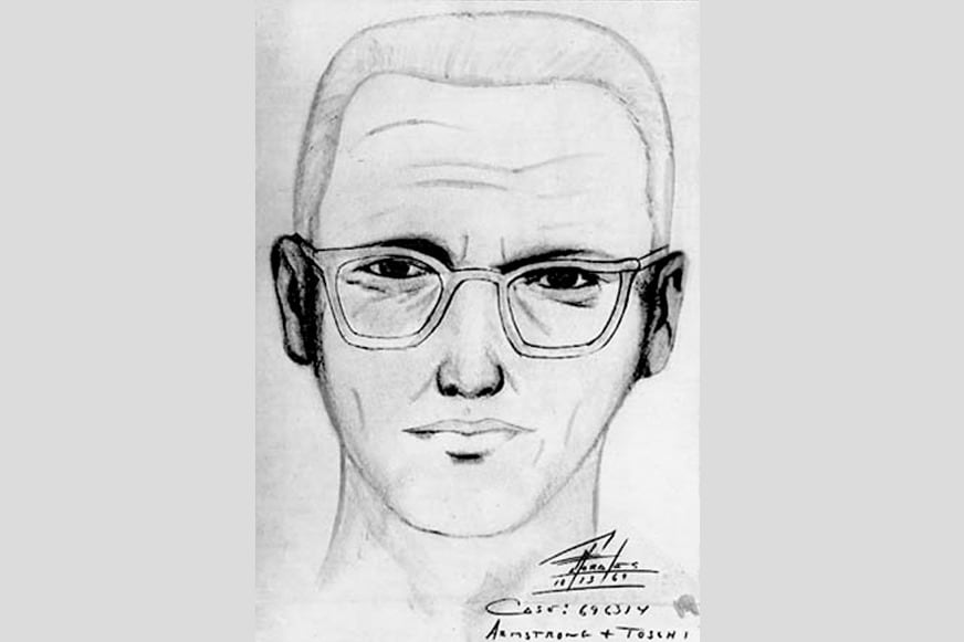 Identikit de Zodíaco realizado por la policía.
