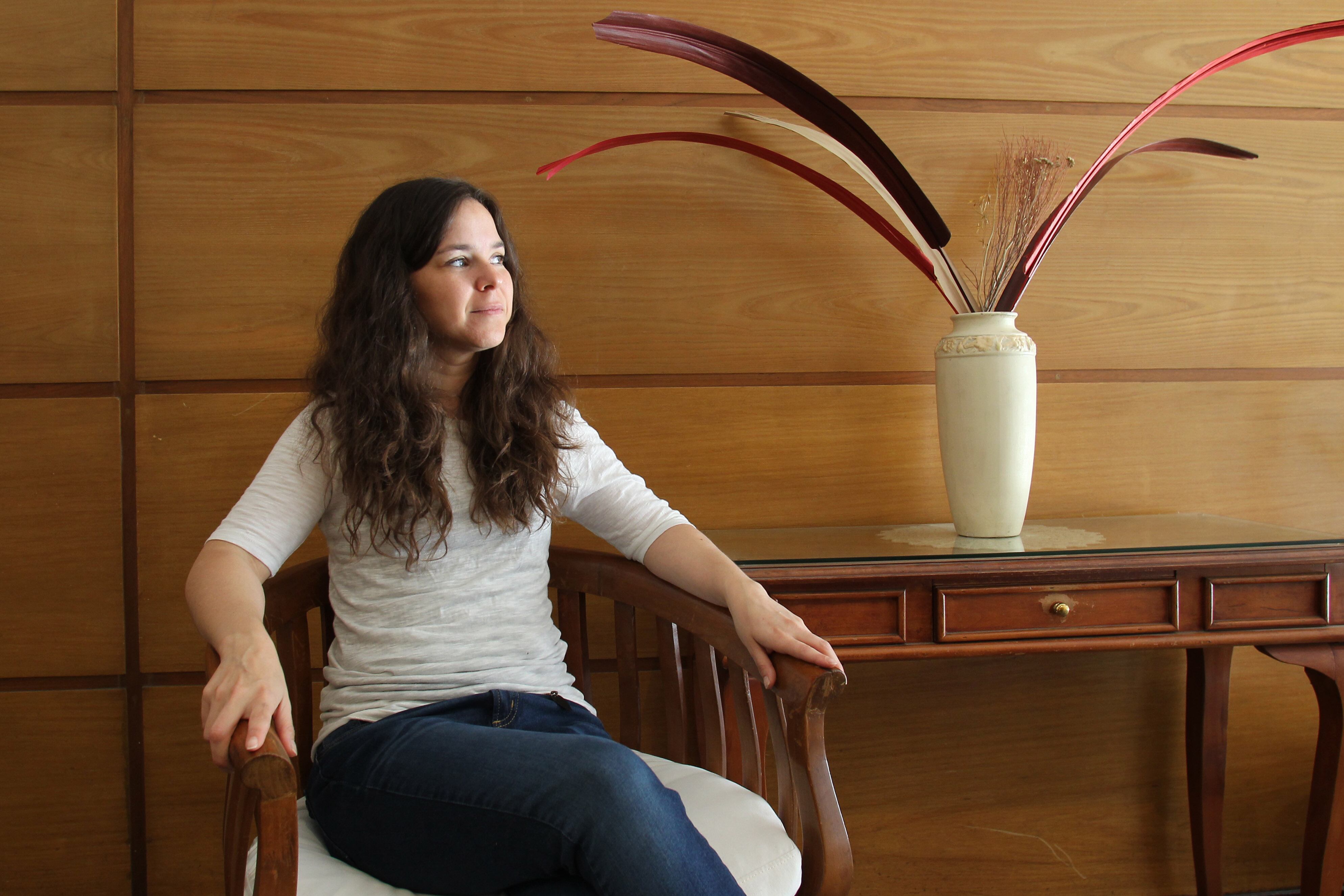 Oulton es una de las organizadoras y curadora del encuentro.