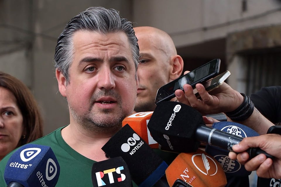 El ministro de Seguridad Pablo Cococcioni encabezó el lobby por el policía Luciano Nocelli. 