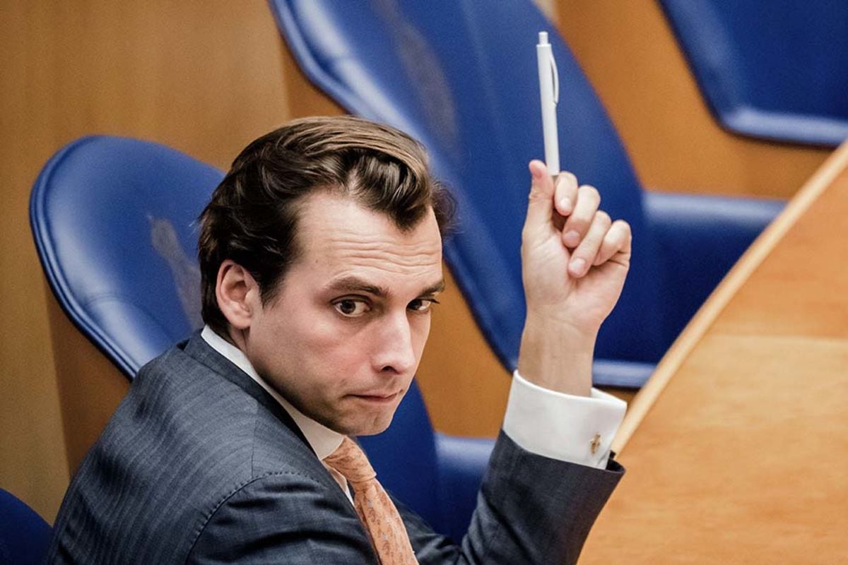 Thierry Baudet, líder ultraderechista de Países Bajos.  