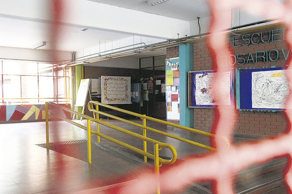 A la escuela, ubicada en Pringles 1165, asisten 900 alumnos de jardín y primaria.