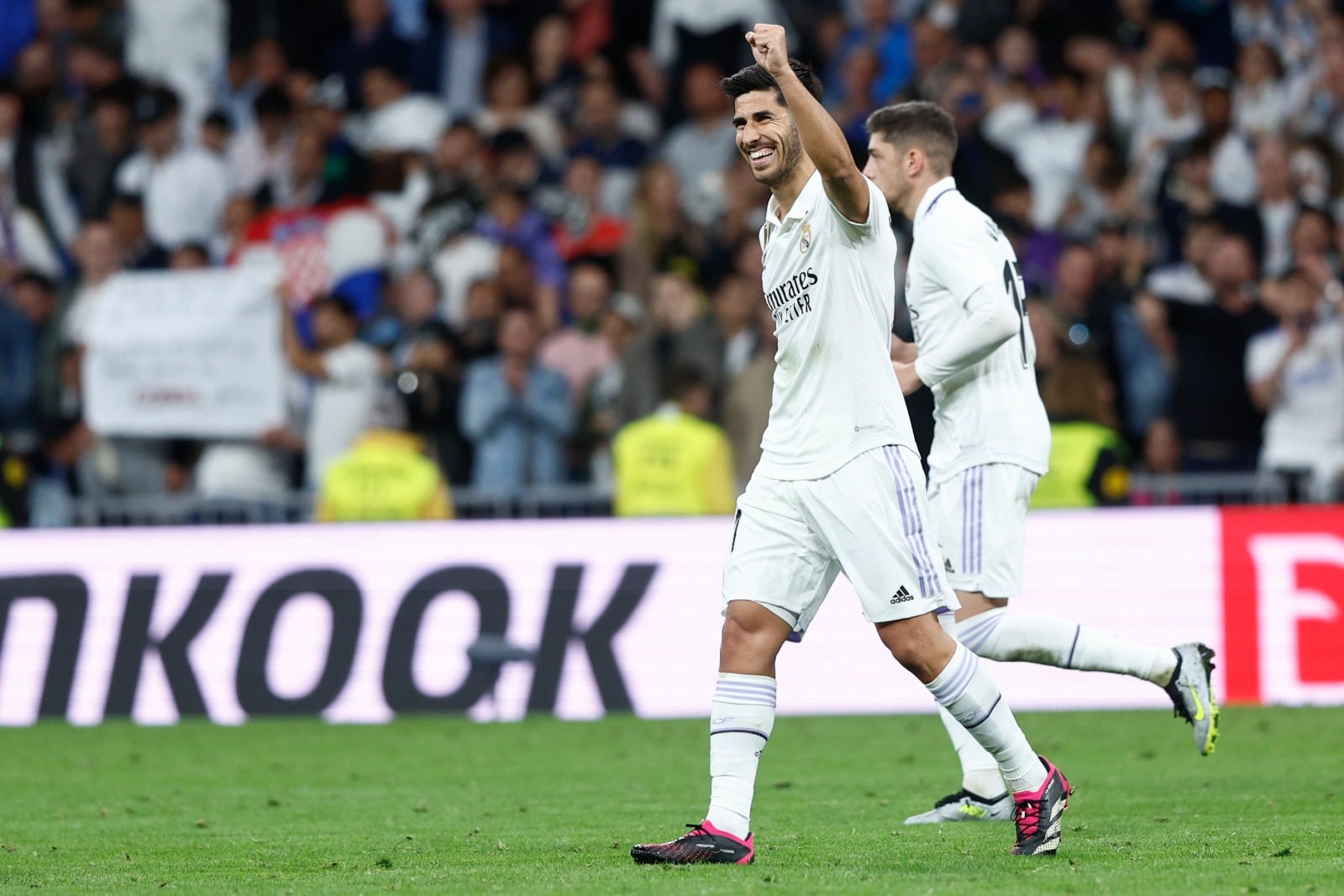 Asensio anotó el gol que abrió la victoria del Real Madrid
