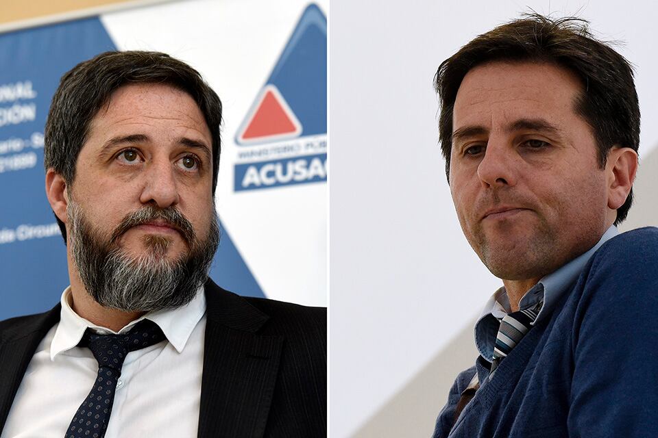 Los fiscales Matías Edery y Luis Schiappa Pietra.