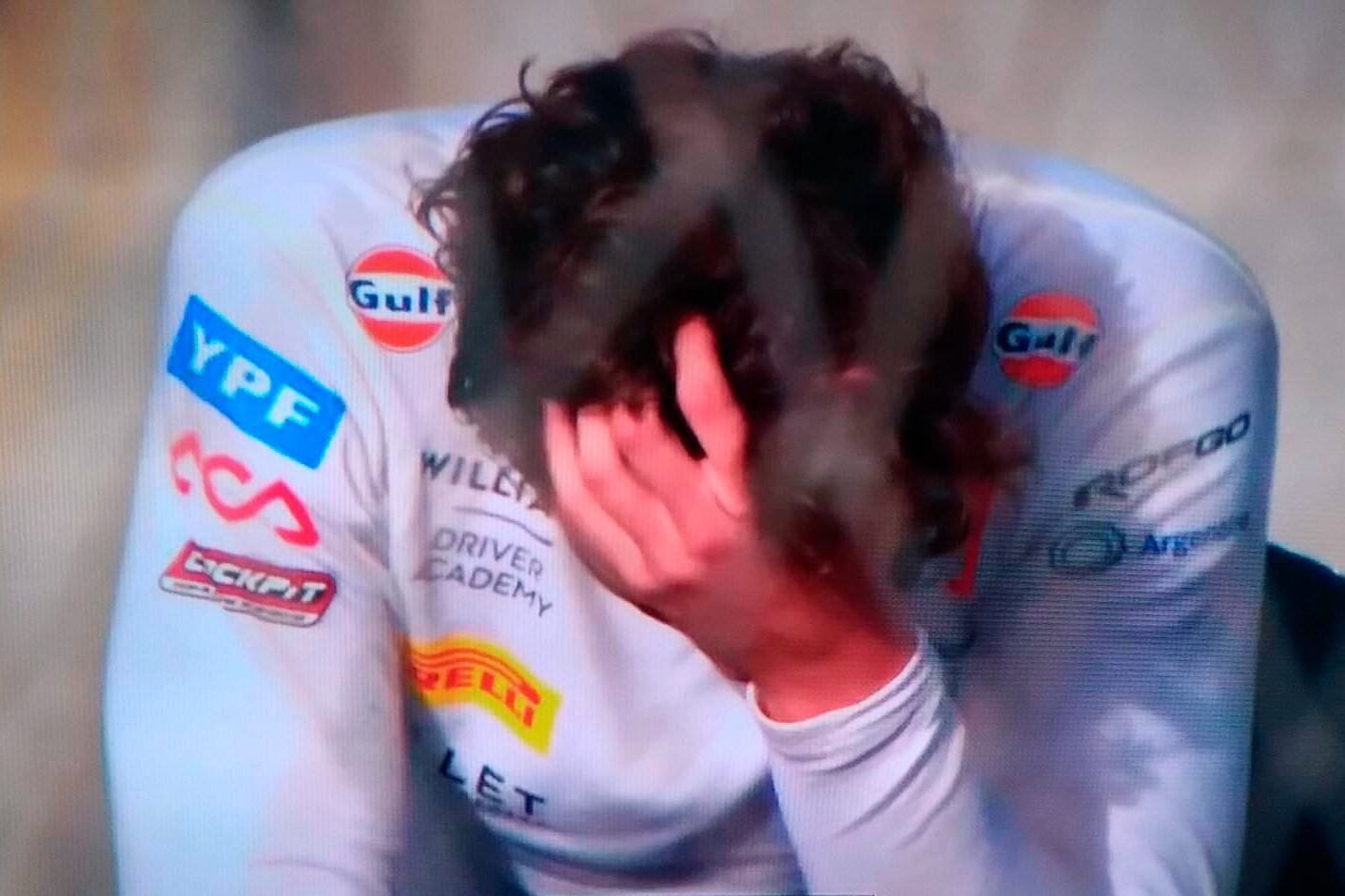 El lamento de Colapinto tras el abandono en tierras saudíes