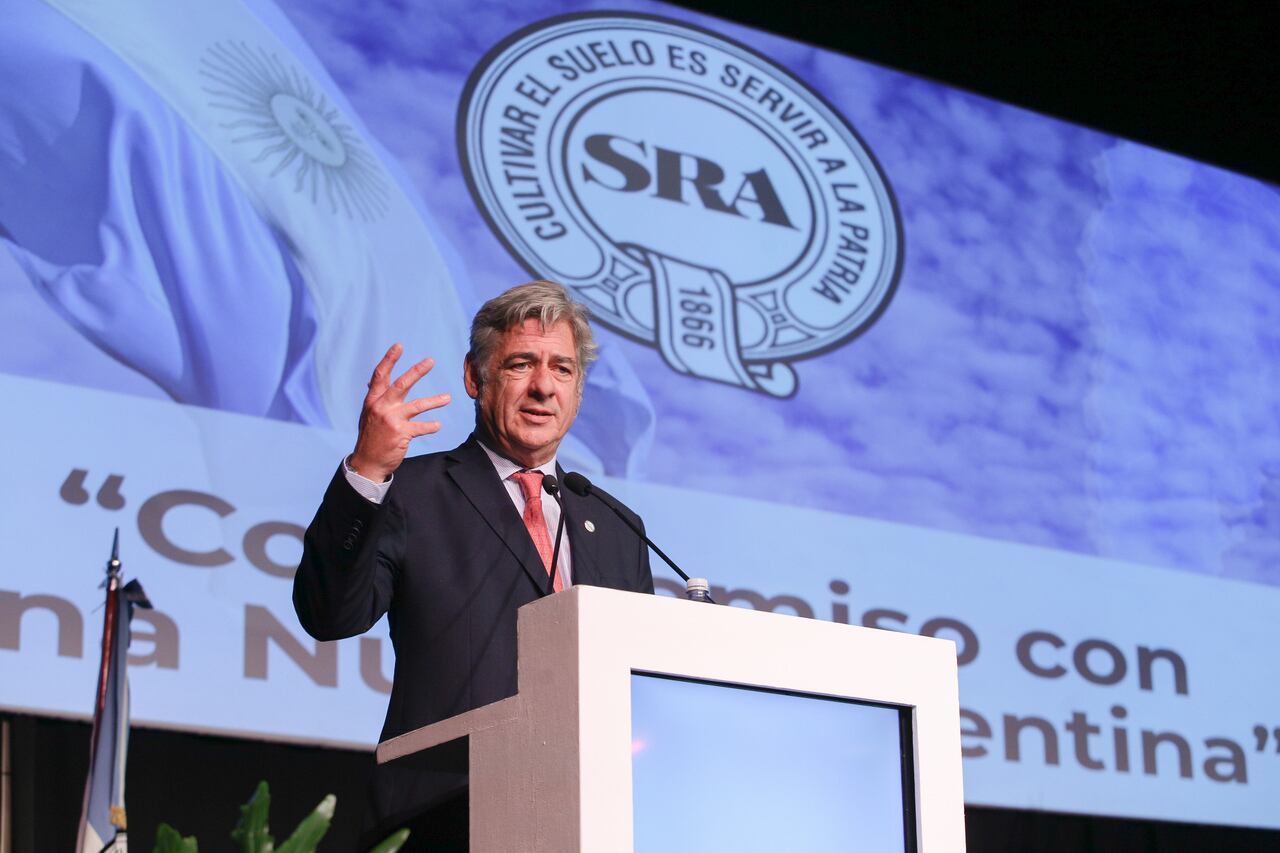 Nicolás Pino, presidente de la SRA. 