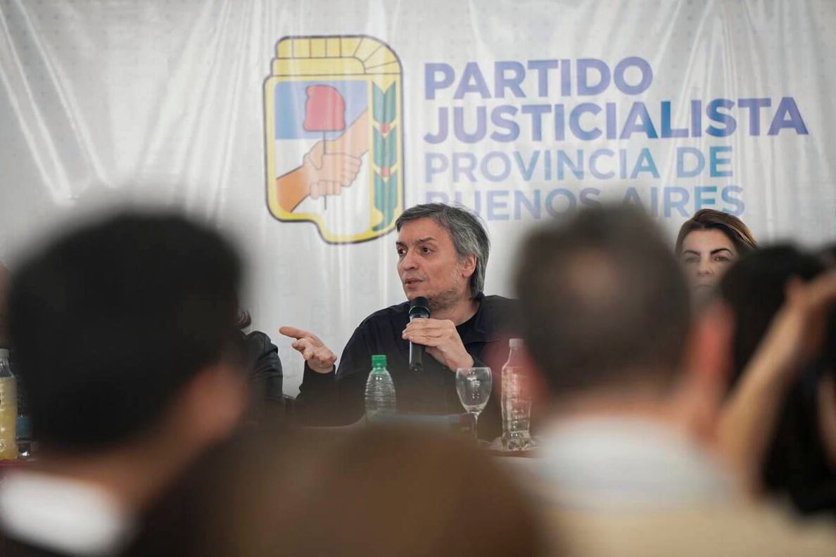 Máximo Kirchner, presidente del PJ bonaerense. 