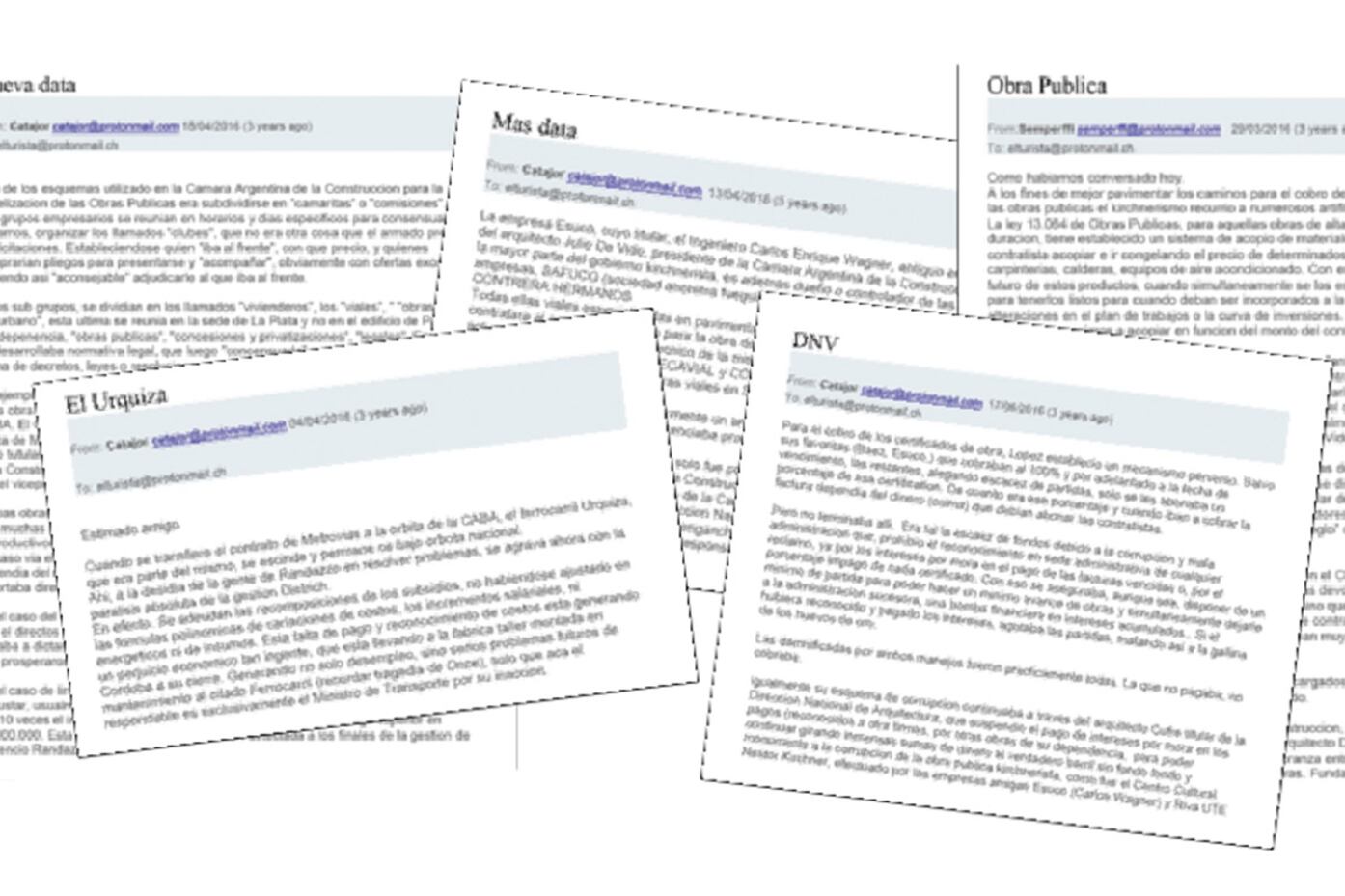 Leonardo Fariña, que declaró como arrepentido en la causa de "la ruta del dinero K". Foto: Noticias Argentinas